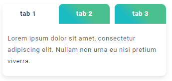 Info Tabs preview