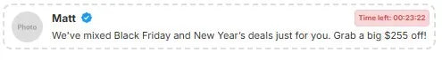 Founder's Comment with Timer preview