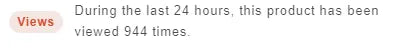 Views in Last 24 Hours preview