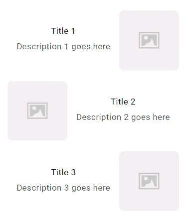 Info Section with Images V1 preview