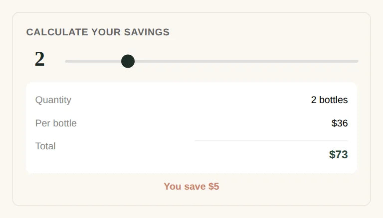 Volume Discount Calculator preview